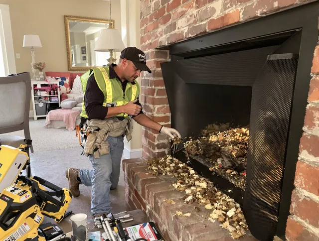 Safe screening installation by Deerfield Beach Chimney Sweep in Deerfield Beach, FL