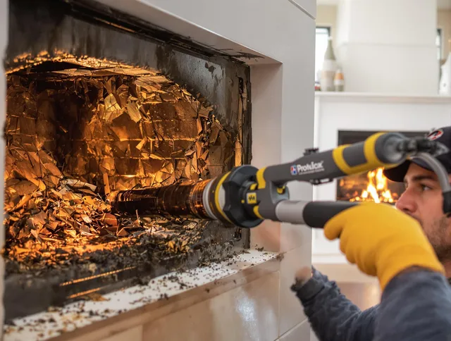 Professional chimney cleaning by Deerfield Beach Chimney Sweep in Deerfield Beach, FL