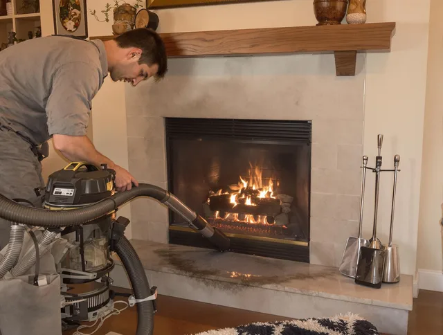 Routine fireplace upkeep by Deerfield Beach Chimney Sweep in Deerfield Beach, FL