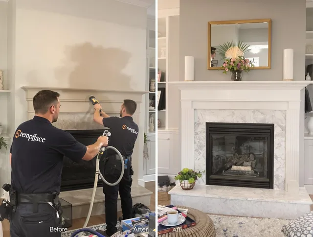 Professional soot removal by Deerfield Beach Chimney Sweep team in Deerfield Beach, FL